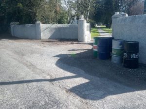 Double Coated Tar and Chip Driveway in New Ross, Co. Wexford