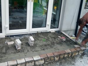 Tar and Chip Driveway and Raised Patio in Coolgreany, Co. Wexford