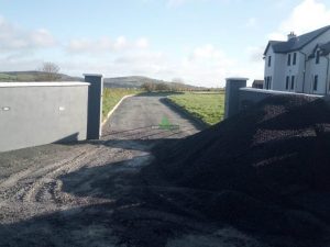 Tar and Chip Driveway in Bunclody, Co. Wexford