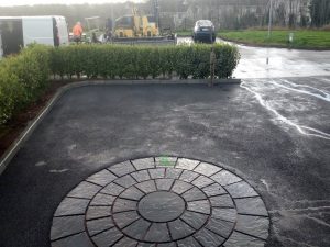 Tarmac Driveway with Slabbed Insert in Enniscorthy, Co. Wexford