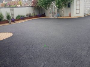 Tarmacadam Driveway with Granite Setts Border in Wicklow City