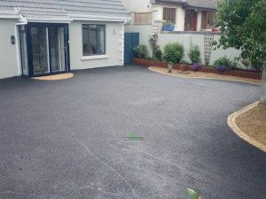 Tarmacadam Driveway with Granite Setts Border in Wicklow City